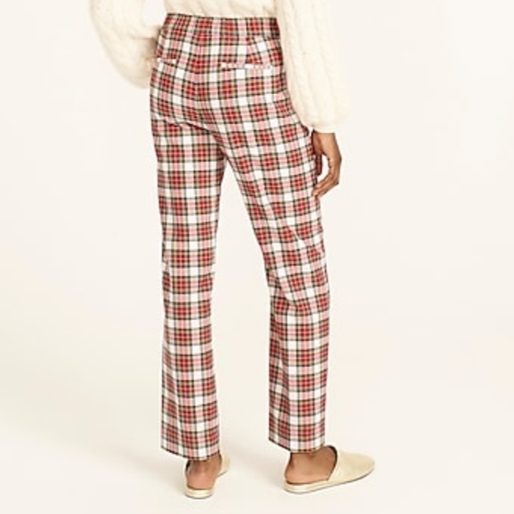 J. Crew Stewart Tartan Plaid Pants NWT - Picture 4 of 15